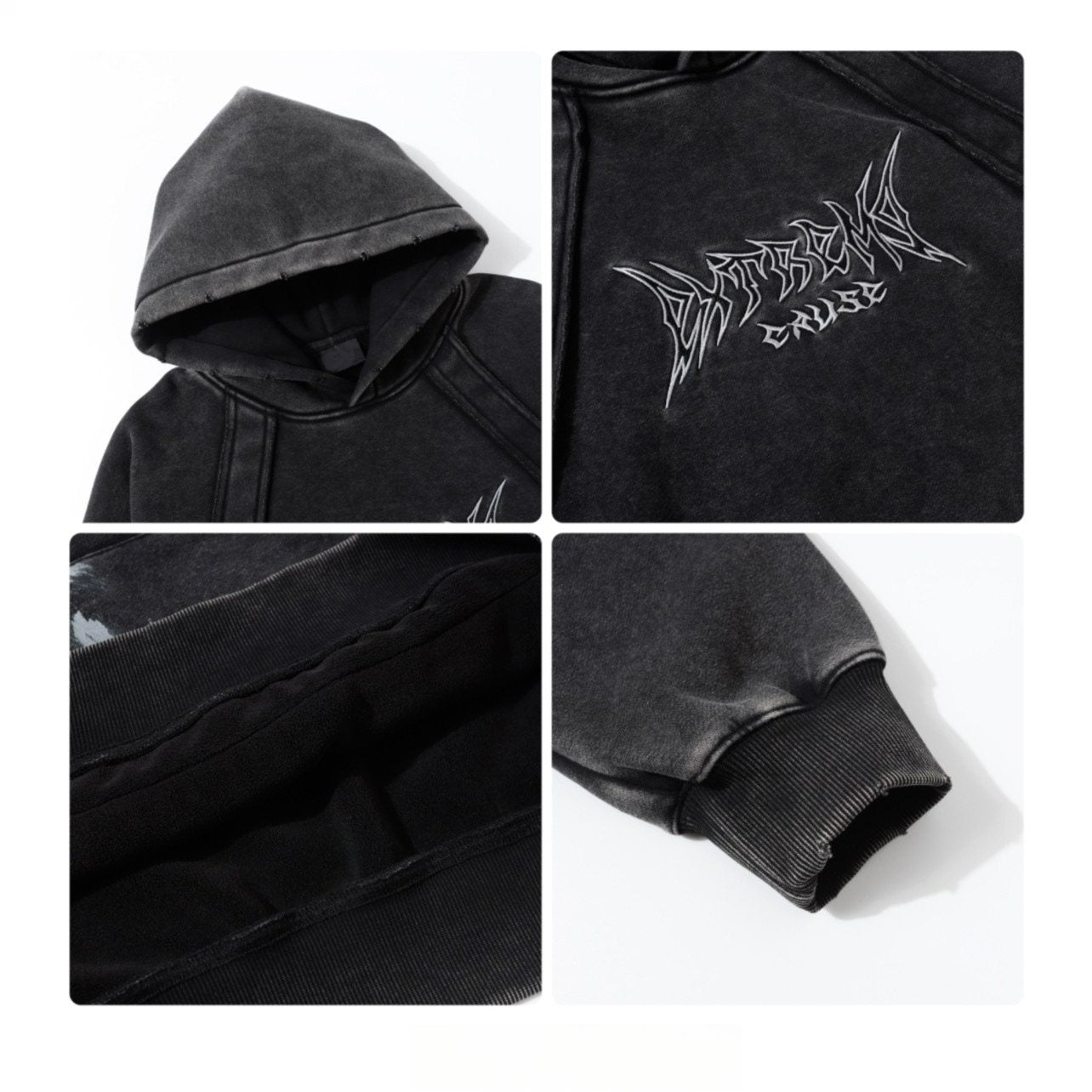 Embroidery Fleece Hoodies