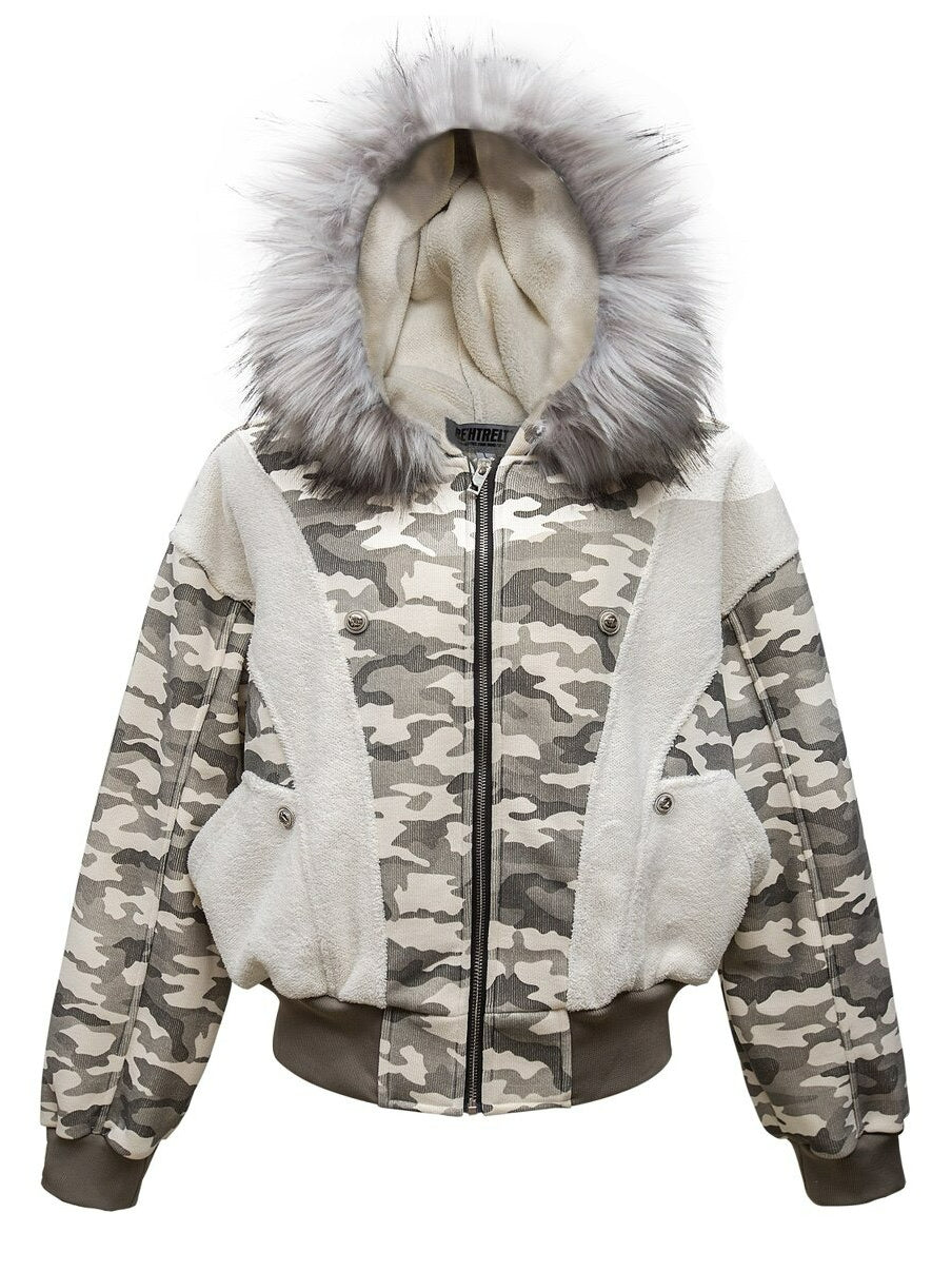 Fur Collar Cotton Jacket Winter Plush Short Jacket