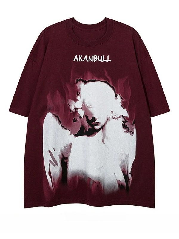 Dark Hip Hop Loose Short Sleeve T-Shirt