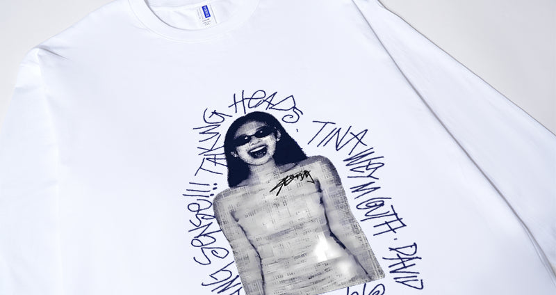 Jennie Printed Cotton Long Sleeves Top