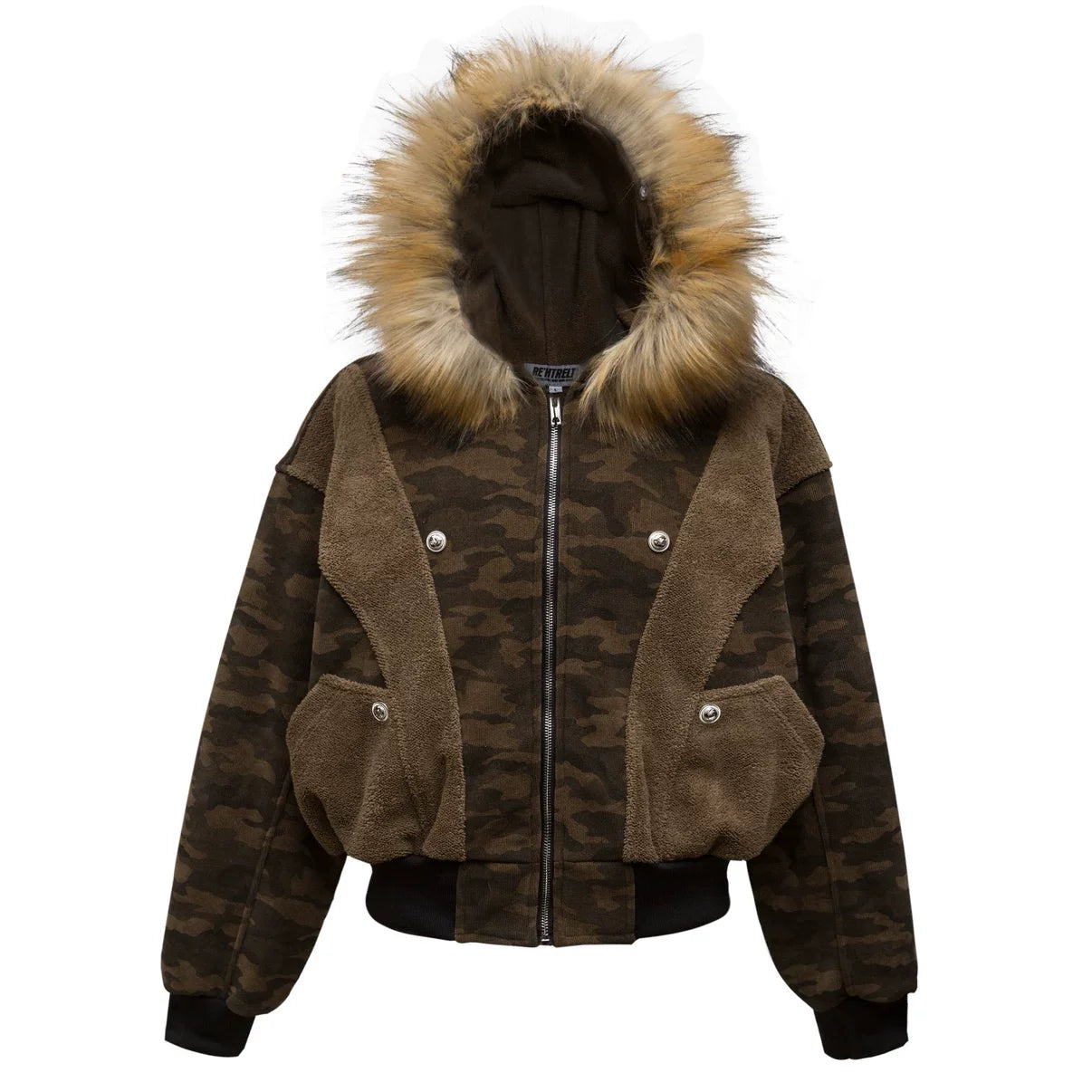 Fur Collar Cotton Jacket Winter Plush Short Jacket