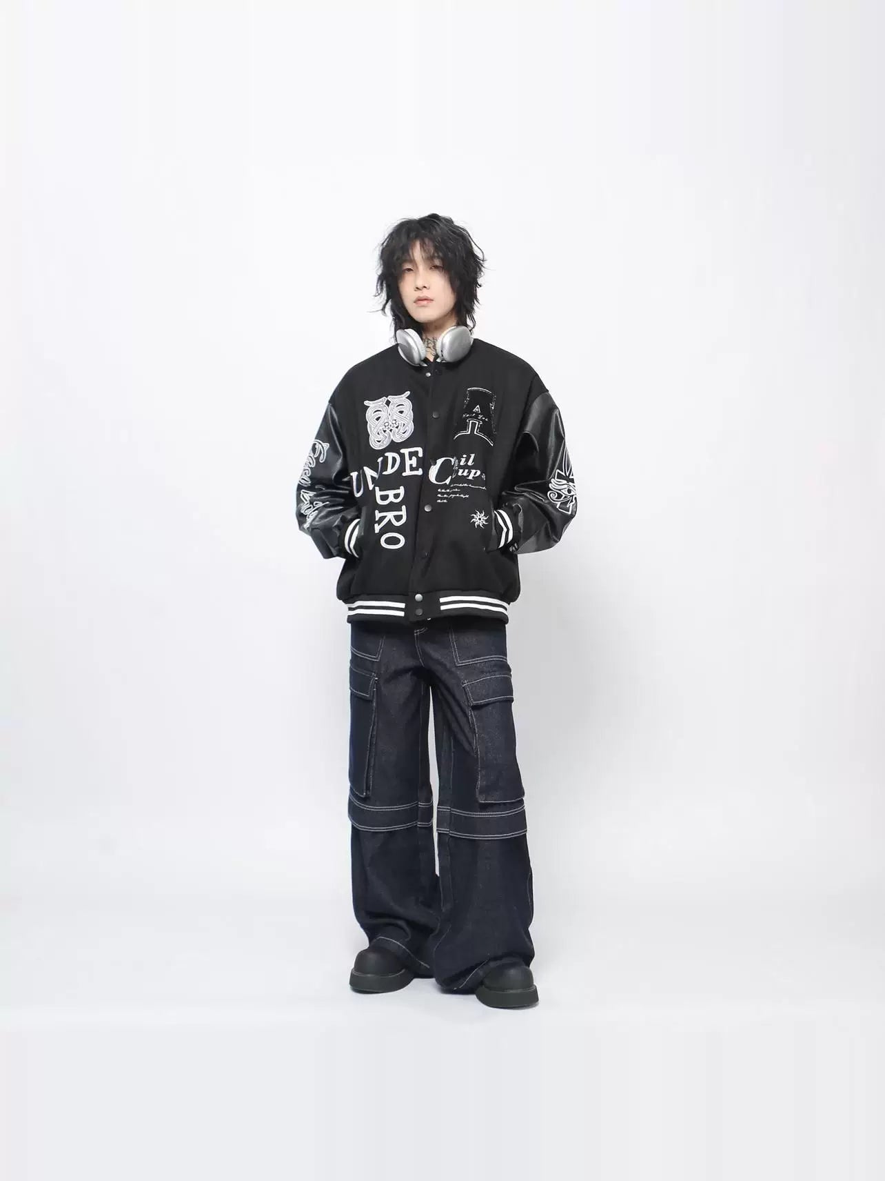 Vintage Embroidered Baseball Jacket