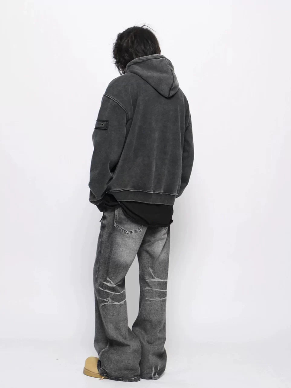 Pockets Hooded Coat