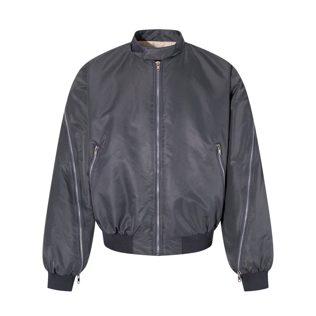 Vintage Zip Pilot Cotton Jacket