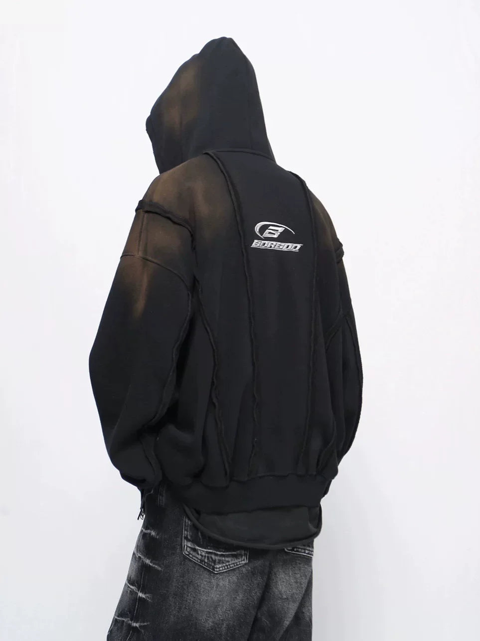 Vintage Zip Hooded Coat