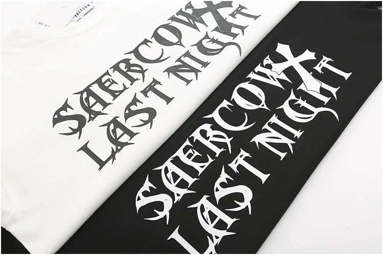 Hip Hop Loose Short Sleeve T-Shirt