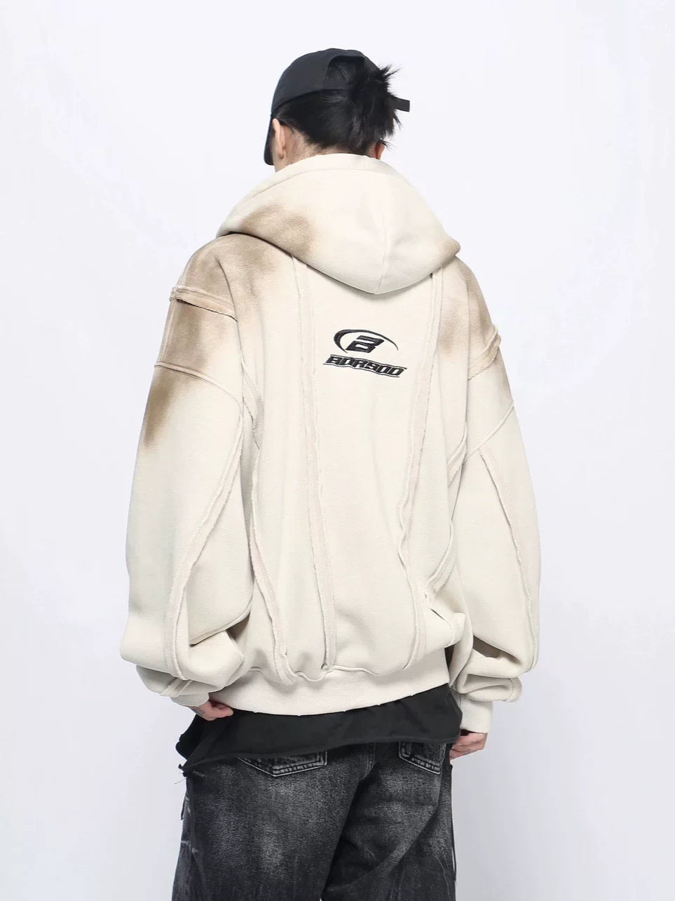 Vintage Zip Hooded Coat