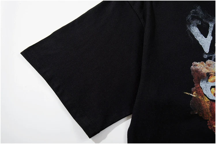 Hiphop Explosive Short Sleeve T-Shirt