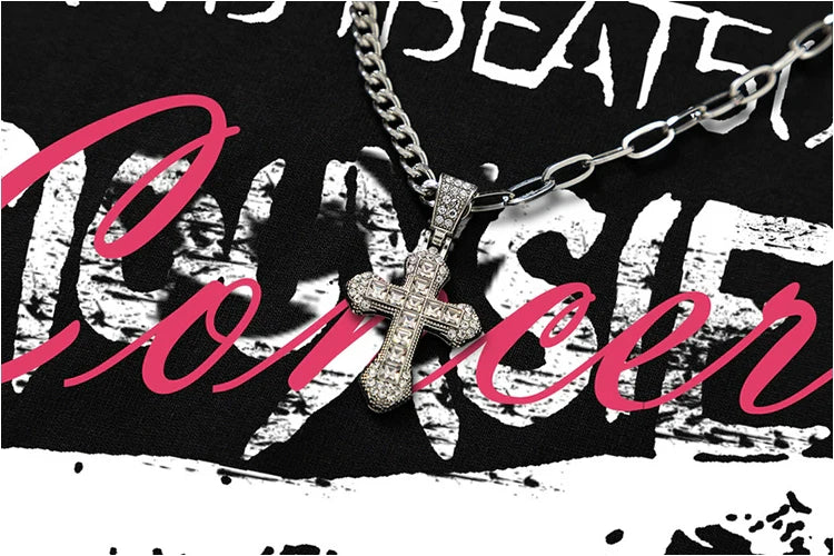 Hip Hop Rock Ripped Short Sleeve Top