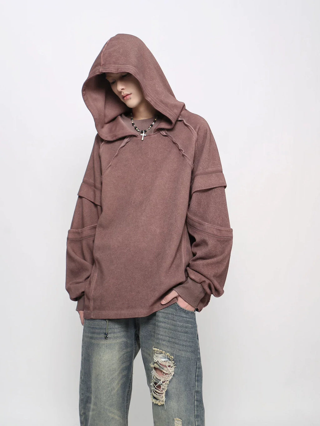 Splicing Lazy Hoodies