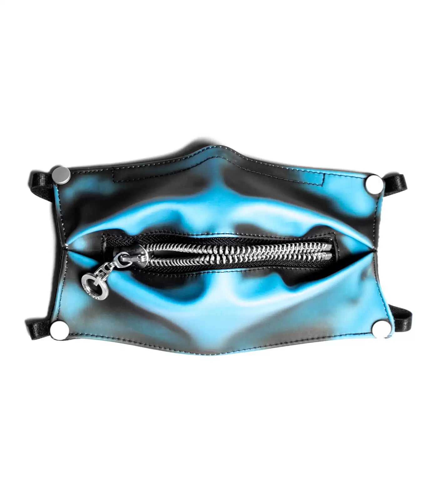 Zipper Blue Mask