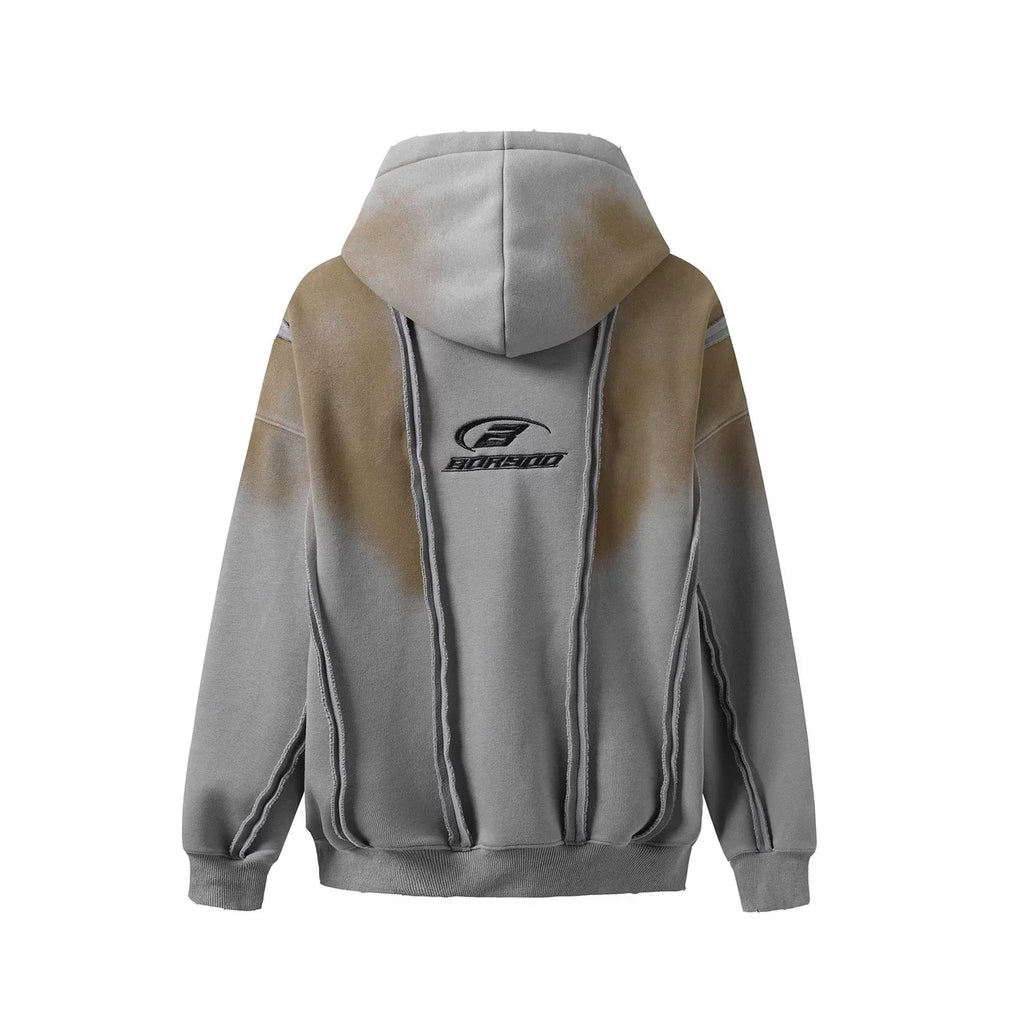 Vintage Zip Hooded Coat