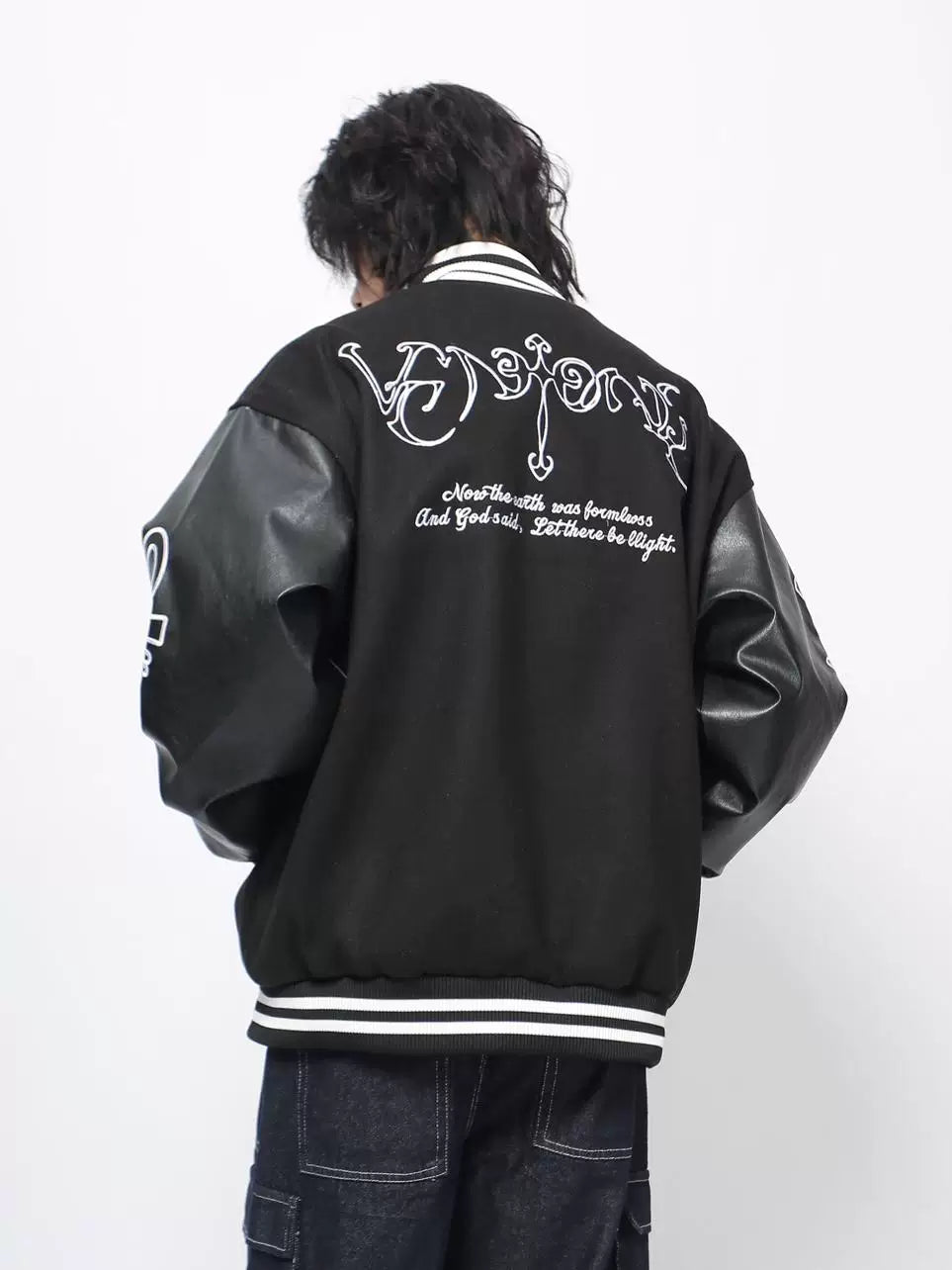 Vintage Embroidered Baseball Jacket