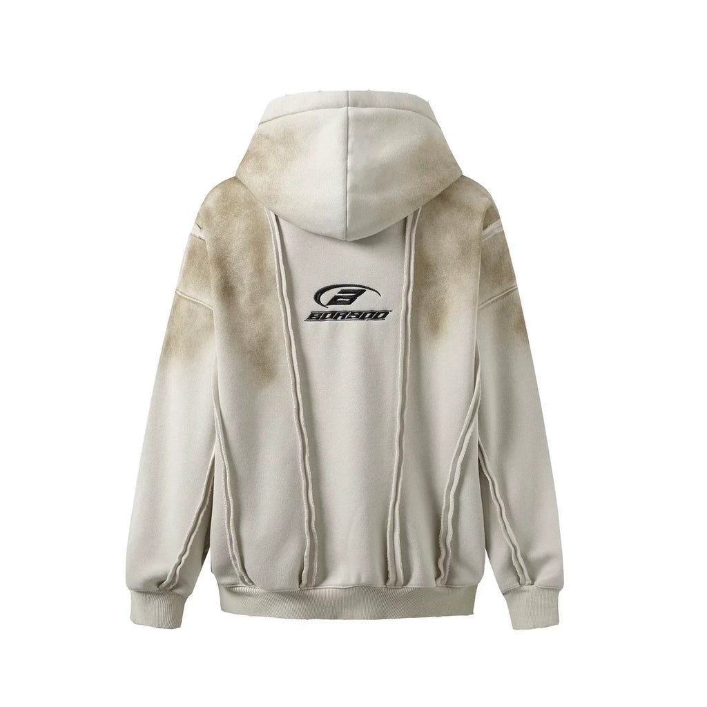 Vintage Zip Hooded Coat