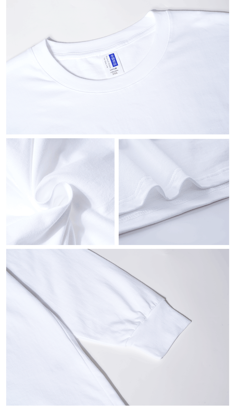 Chips Print Casual Oversize Hip Hop Loose Long Sleeves T Shirt