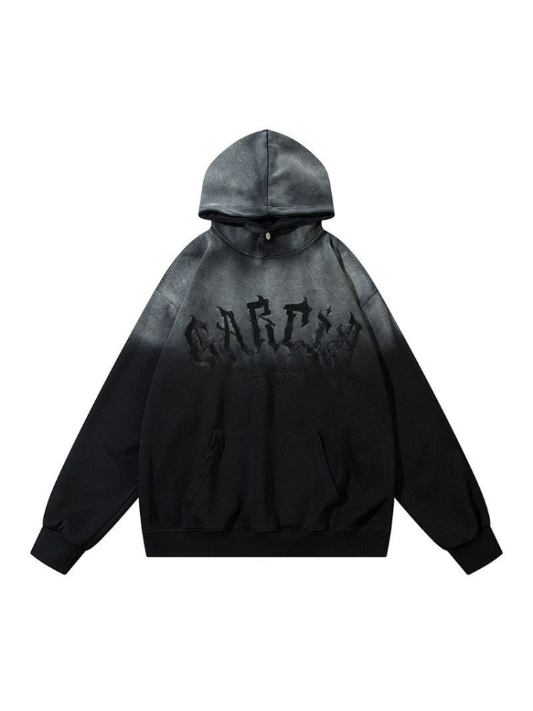 Embroidery Gradient Color Hoodies